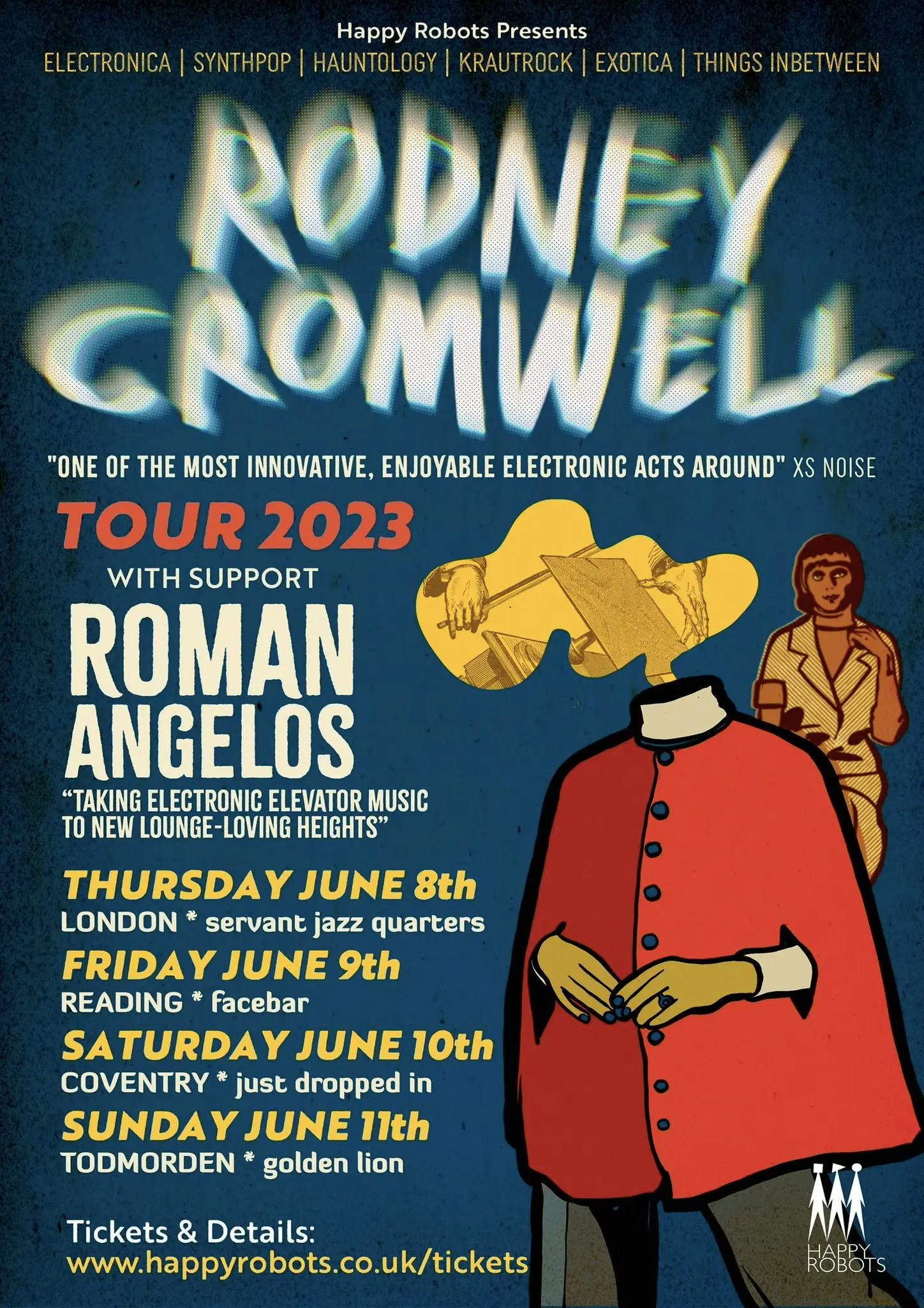 Roman Angelos touring with Rodney Cromwell in June 2023